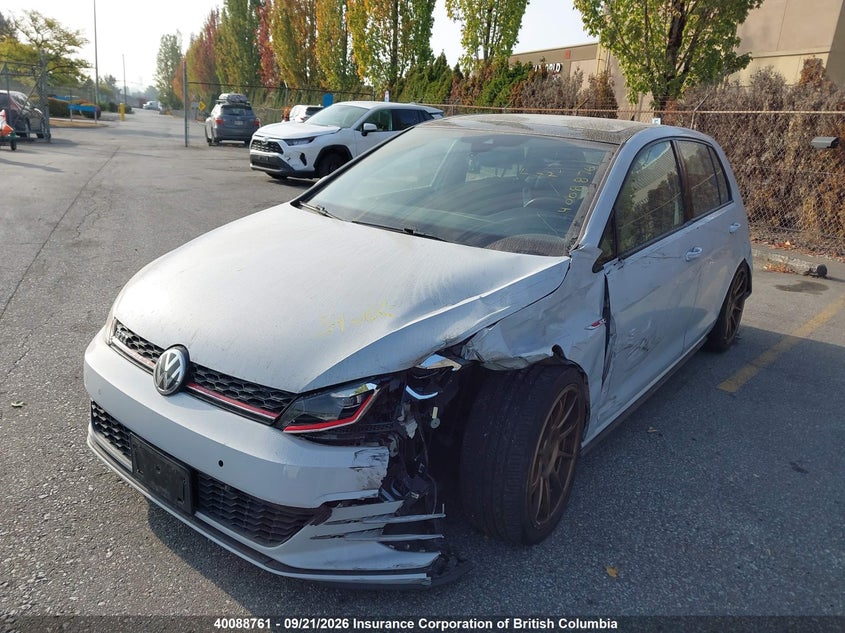Vin: 3vw447auxjm269120, lot: 30107811, volkswagen gti 20182