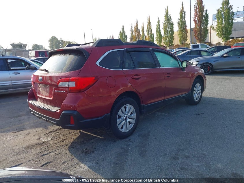 Vin: 4s4bsdgc5k3354457, lot: 30107897, subaru outback 2.5i premium 20194