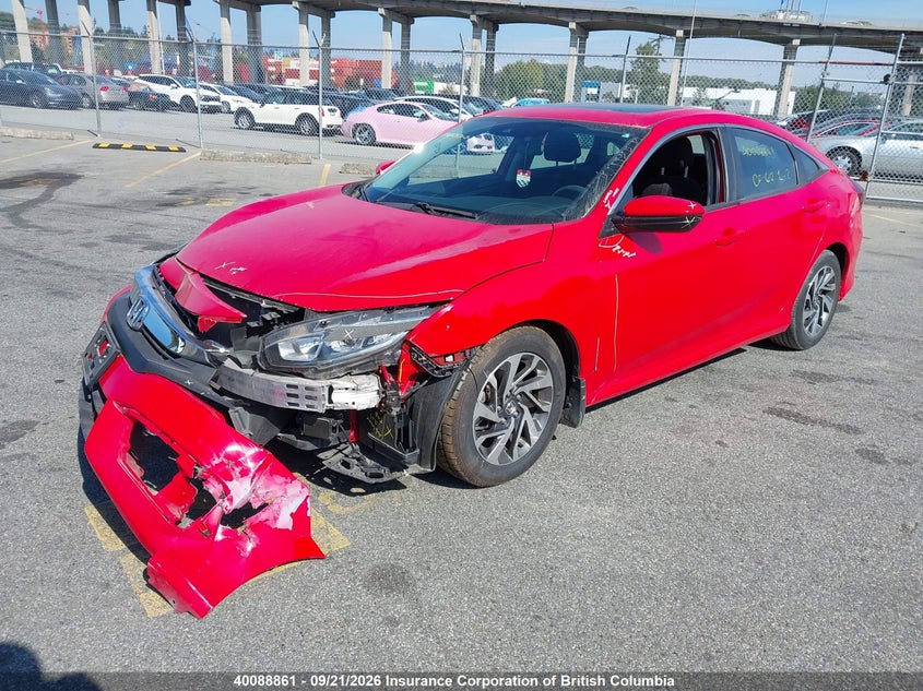 2017 Toyota Camry, Удар спереду, IAAI, VIN 2HGFC2F87HH013573 — фото 2