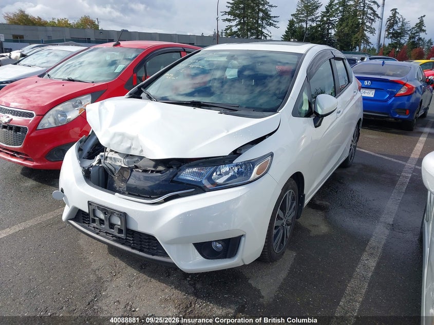 Vin: 3hggk5h86fm106993, lot: 30107950, honda fit 20152