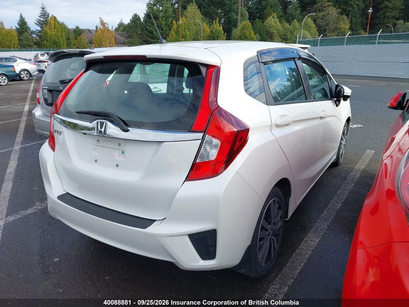 Vin: 3hggk5h86fm106993, lot: 30107950, honda fit 20154