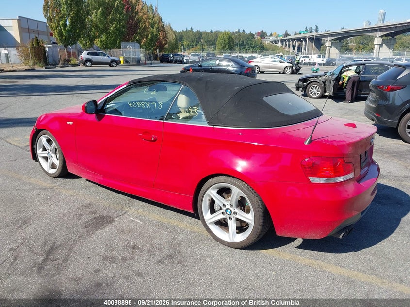 Vin: wbaun7c55bvm24263, lot: 30107970, bmw 135i 20113