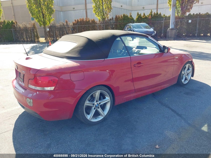 Vin: wbaun7c55bvm24263, lot: 30107970, bmw 135i 20114