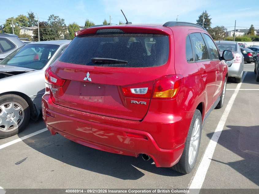 Vin: ja4aj4au2bz607231, lot: 30107987, mitsubishi rvr 20114