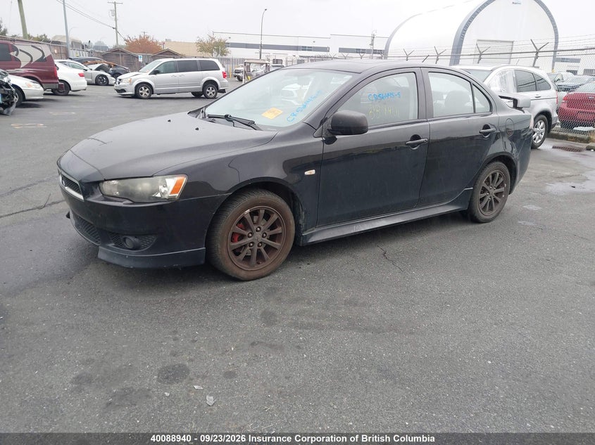 Vin: ja32u2fu3au605920, lot: 30108020, mitsubishi lancer es/es sport 20102