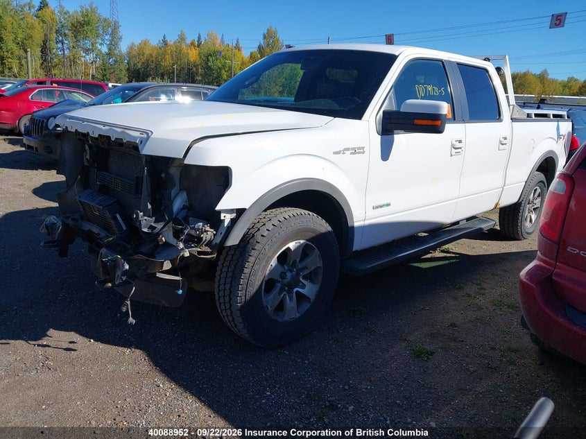 2011 Honda Pilot, Удар спереду, IAAI, VIN 1FTFW1ET4BKD59103 — фото 2