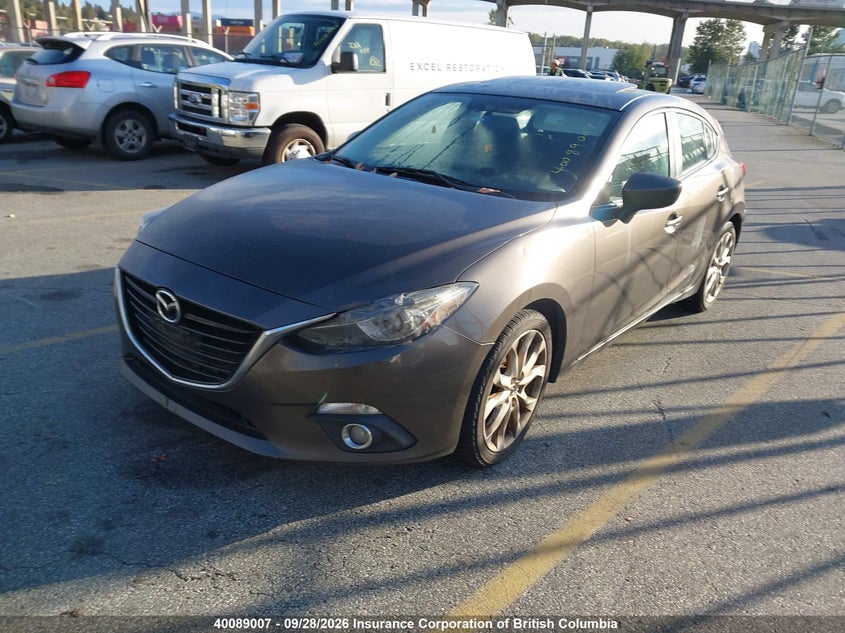 Vin: jm1bm1m39e1177333, lot: 30108118, mazda 3 grand touring 20142