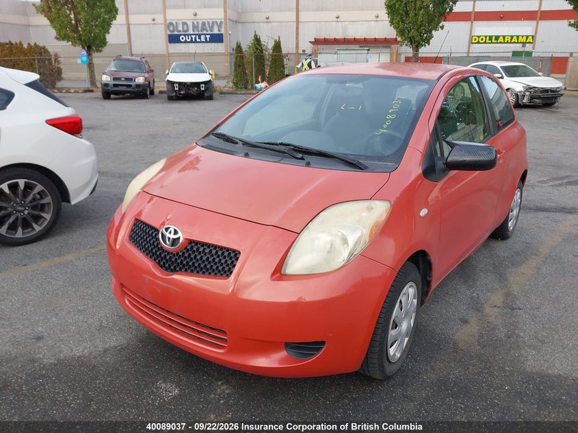 2006 Toyota Yaris, Правый зад, IAAI, VIN JTDJT923865013114 — фото 2