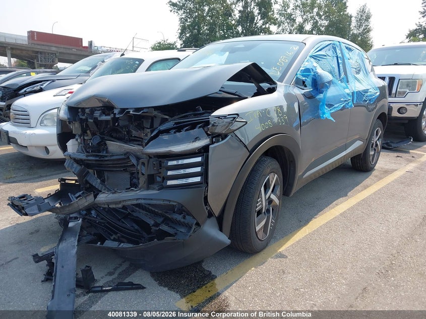Vin: 3n8ap6ca0sl302874, lot: 30108164, nissan kicks sv 20252
