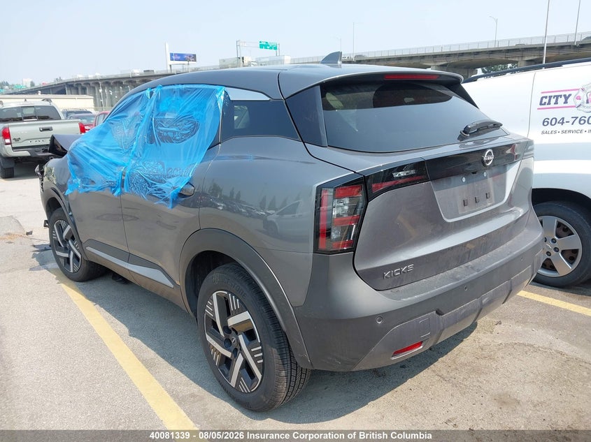 Vin: 3n8ap6ca0sl302874, lot: 30108164, nissan kicks sv 20253