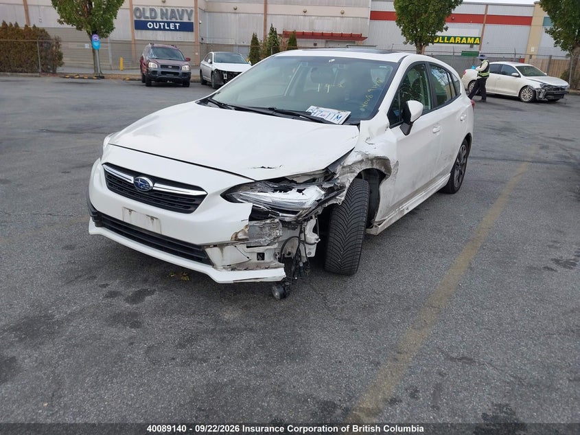 Vin: 4s3gtag65l3704140, lot: 30108273, subaru impreza 20202
