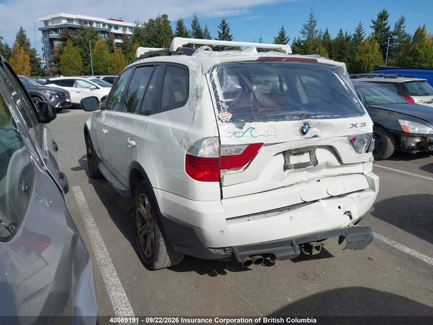 Vin: wbxpc9c49awk16343, lot: 30108330, bmw x3 20103