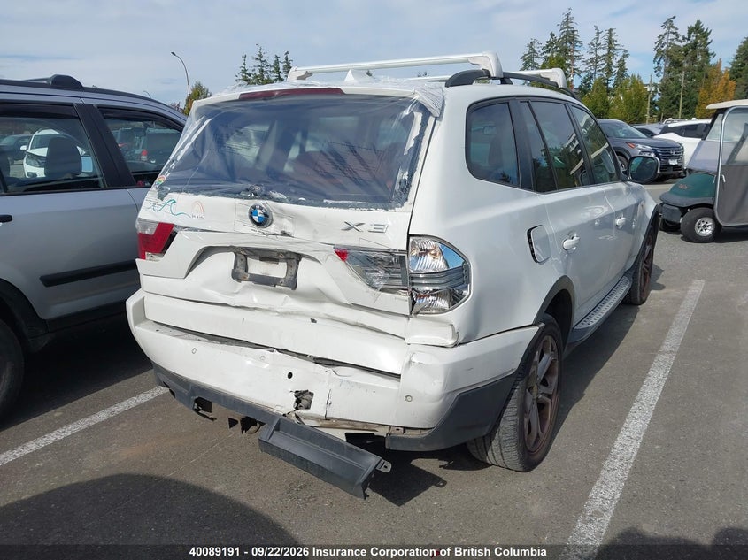 Vin: wbxpc9c49awk16343, lot: 30108330, bmw x3 20104