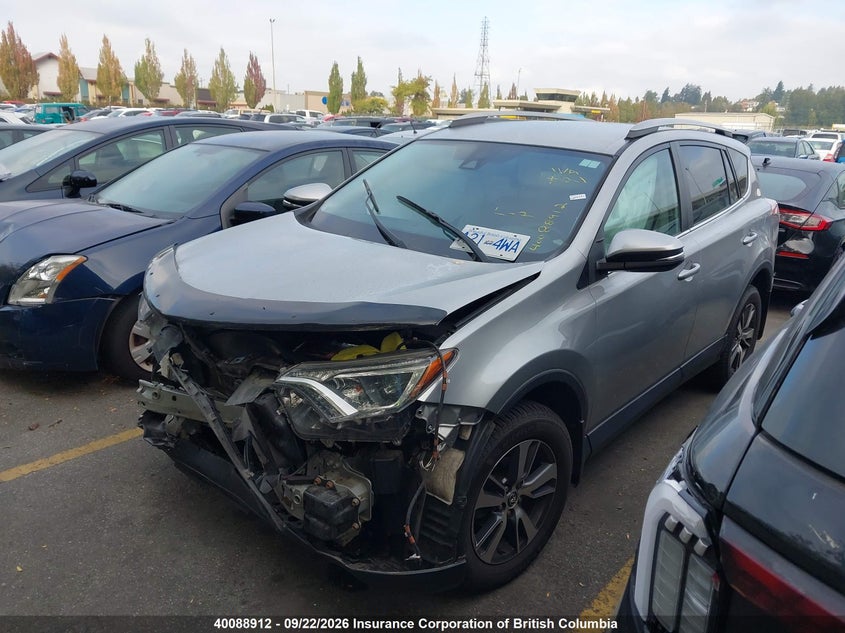 Vin: 2t3bfrev9jw811423, lot: 30108355, toyota rav4 le 20182