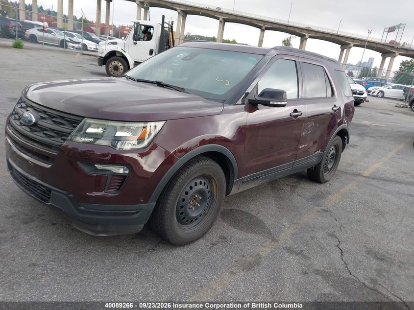 2018 Ford Econoline, Left Side, IAAI, VIN 1FM5K8GT0JGA86333 — photo 2