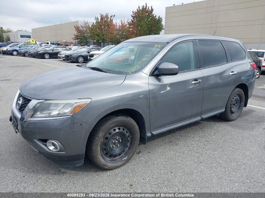 Vin: 5n1ar2mn9fc658205, lot: 30108453, nissan pathfinder s/sv/sl/platinum 20152