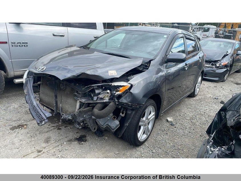 Vin: 2t1ku4ee5dc943165, lot: 30108463, toyota corolla matrix 20132
