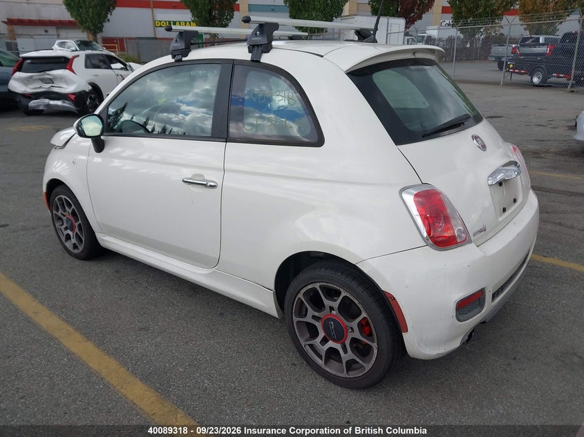 Vin: 3c3cffbr2dt684377, lot: 30108486, fiat 500 20133