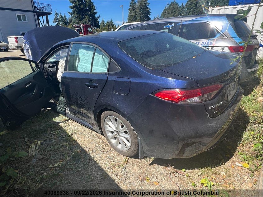 Vin: 5yfbpmbe8mp243684, lot: 30108511, toyota corolla le 20213