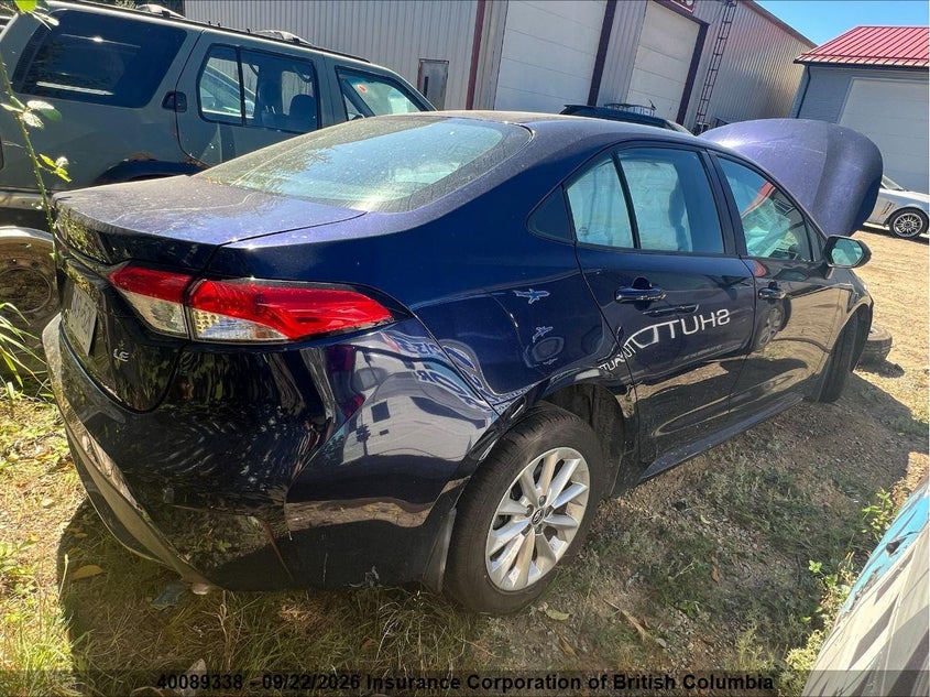 Vin: 5yfbpmbe8mp243684, lot: 30108511, toyota corolla le 20214