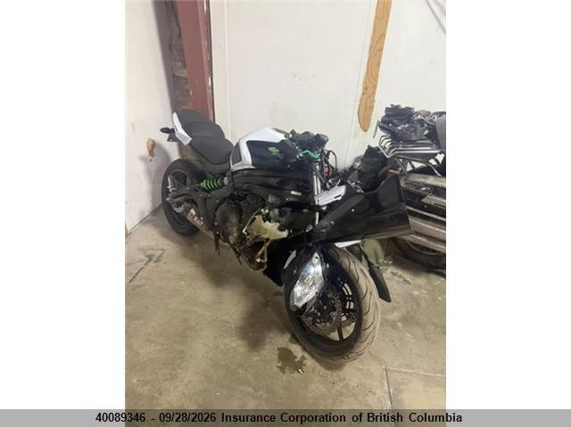 2015 Kawasaki Ex650 F, Front, IAAI, VIN JKAEXEF15FDA21634