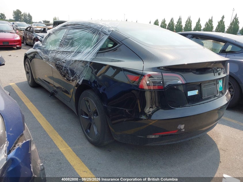 Vin: lrw3e1fa1pc920973, lot: 30108525, tesla model 3 20233