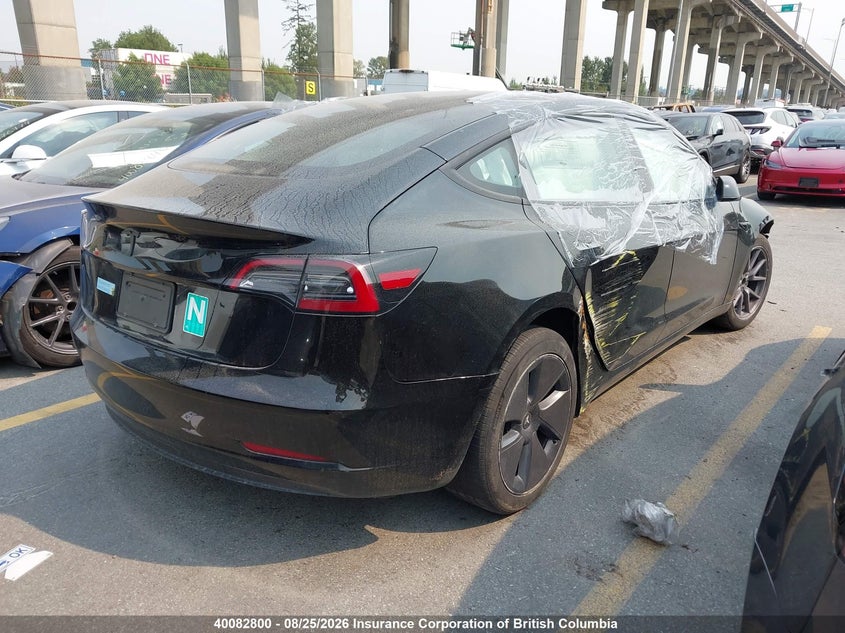 Vin: lrw3e1fa1pc920973, lot: 30108525, tesla model 3 20234
