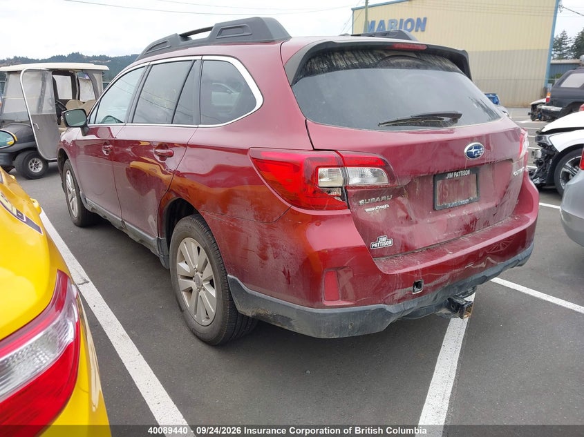 Vin: 4s4bscdc5h3367233, lot: 30108632, subaru outback 2.5i premium 20173