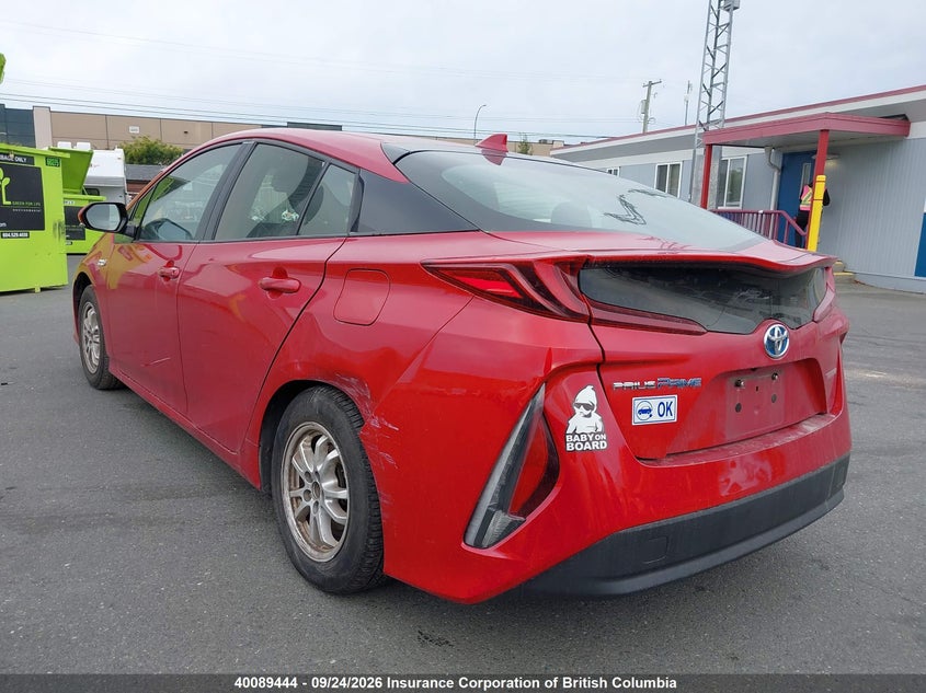 Vin: jtdkarfp7l3152567, lot: 30108637, toyota prius 20203