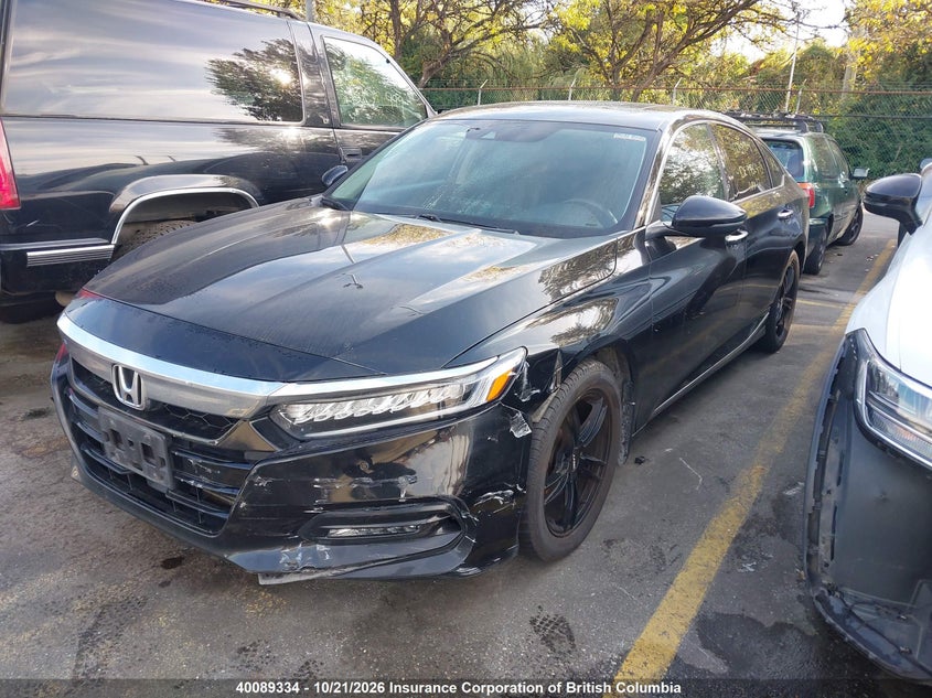 Vin: 1hgcv1f90ja803544, lot: 30108676, honda accord touring 20182