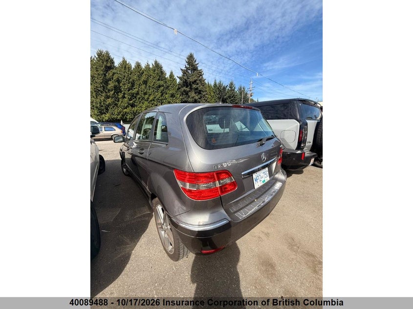 Vin: wddfh3eb7bj670274, lot: 30108686, mercedes-benz b 200 turbo 20112