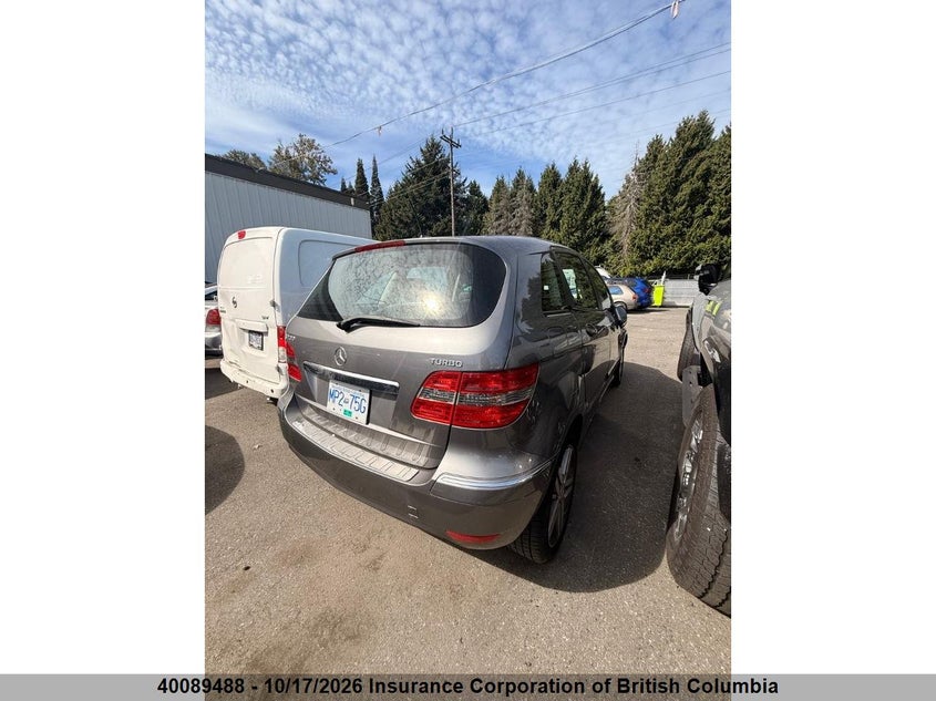 Vin: wddfh3eb7bj670274, lot: 30108686, mercedes-benz b 200 turbo 20113