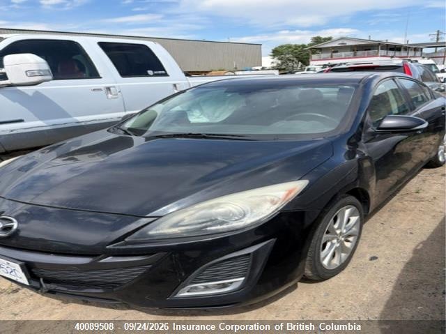 Vin: jm1bl1s59a1309363, lot: 30108708, mazda 3 s 20102