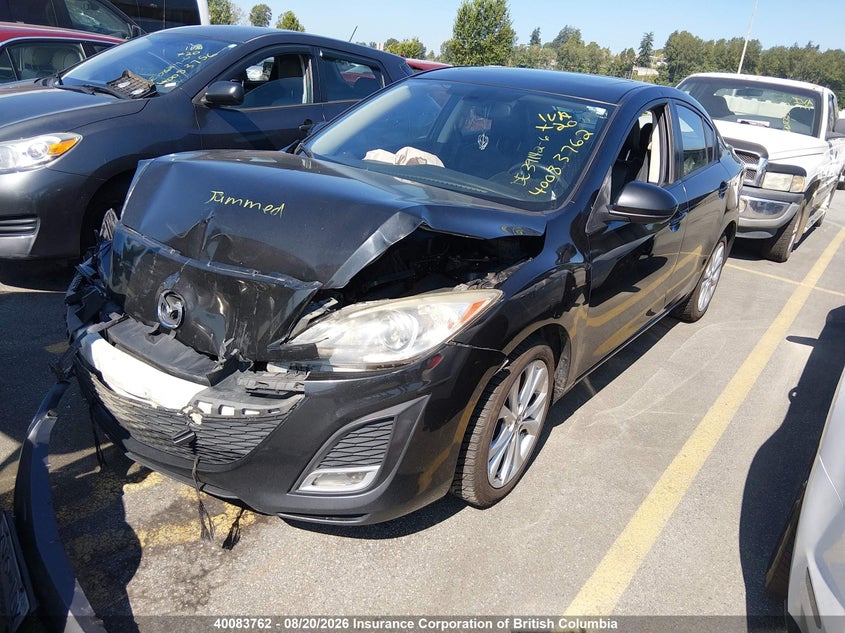 Vin: jm1bl1w58b1481007, lot: 30108713, mazda mazda3 gt 20112