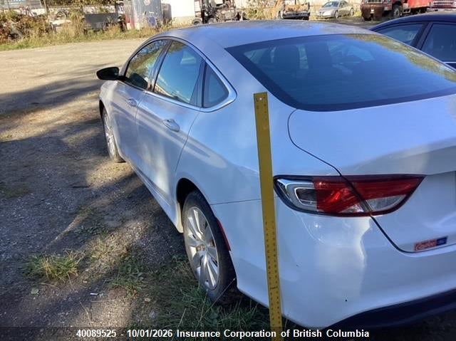 Vin: 1c3cccfb1gn197468, lot: 30108729, chrysler 200 20163
