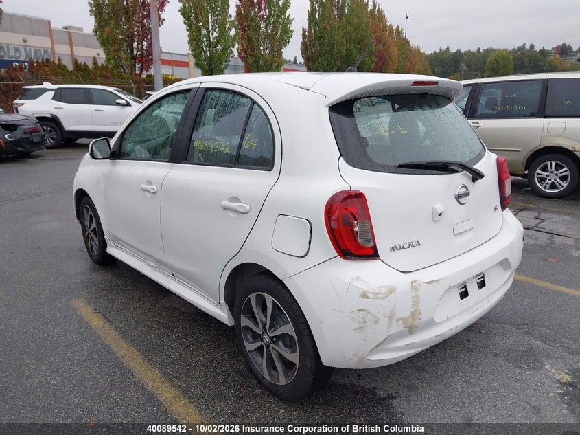 Vin: 3n1ck3cp1gl237646, lot: 30108747, nissan micra 20163