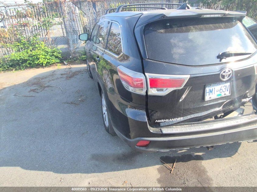 Vin: 5tdjkrfh2gs273741, lot: 30108781, toyota highlander xle 20163