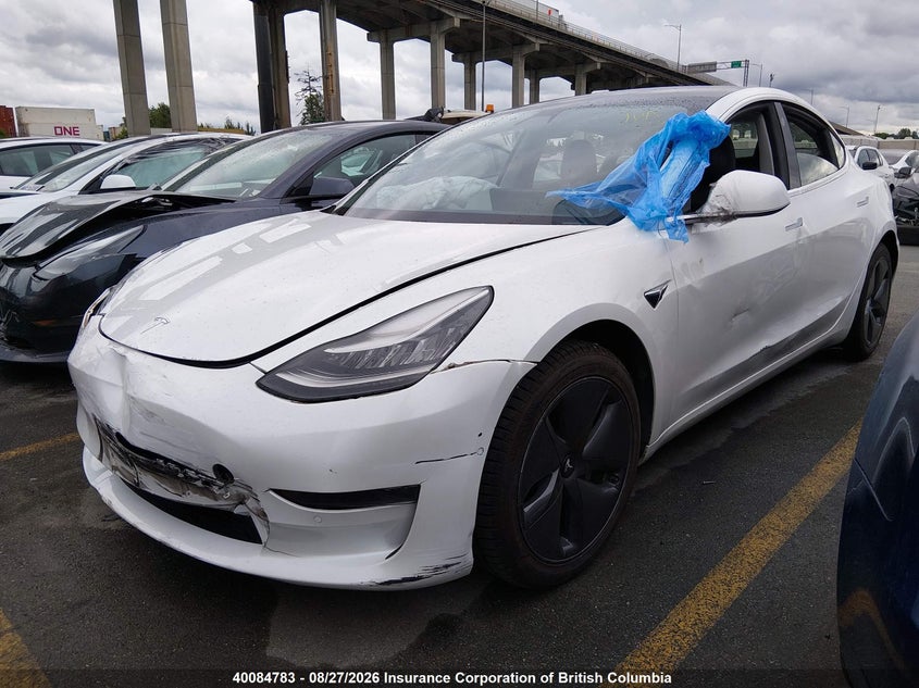 Vin: 5yj3e1ea1lf798701, lot: 30108880, tesla model 3 20202