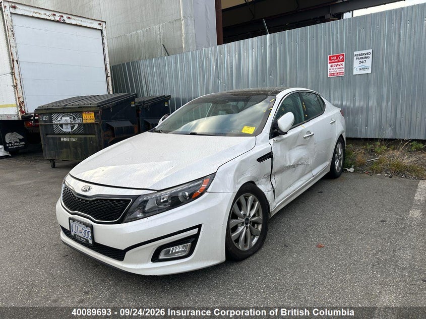 Vin: knagn4a7xf5638798, lot: 30108934, kia optima ex/ex luxury 20152