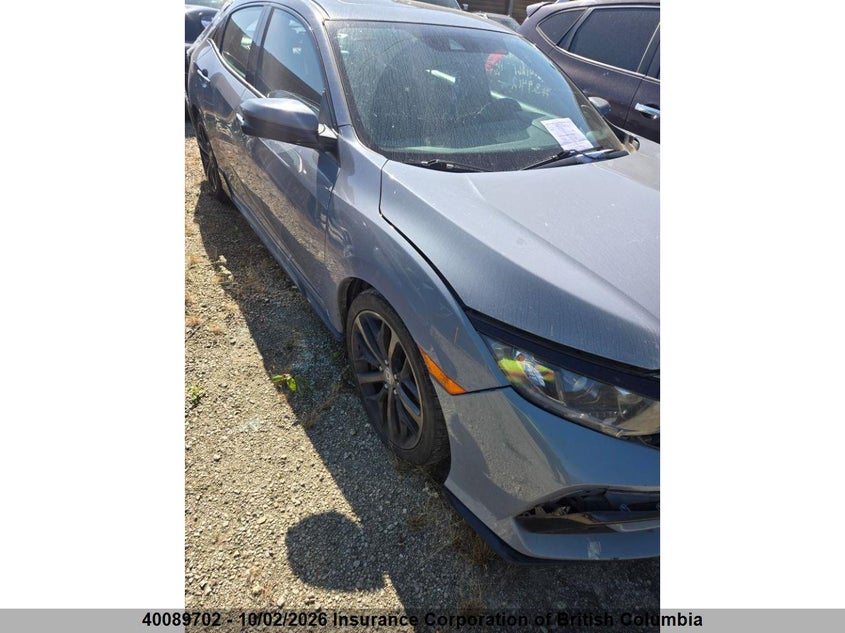 Vin: shhfk7h40lu300856, lot: 30108945, honda civic 2020 img_1
