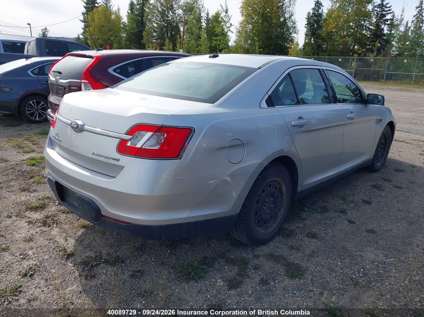 Vin: 1fahp2jw2ag143852, lot: 30108979, ford taurus limited 20104