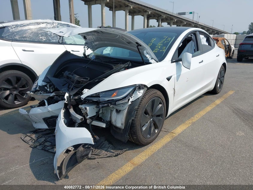 Vin: lrw3e7fa0rc101894, lot: 30109015, tesla model 3 20242