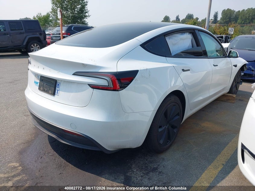 Vin: lrw3e7fa0rc101894, lot: 30109015, tesla model 3 20244