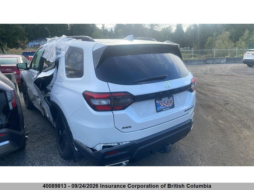 Vin: 5fnyg1h99sb500086, lot: 30109080, honda pilot 20253