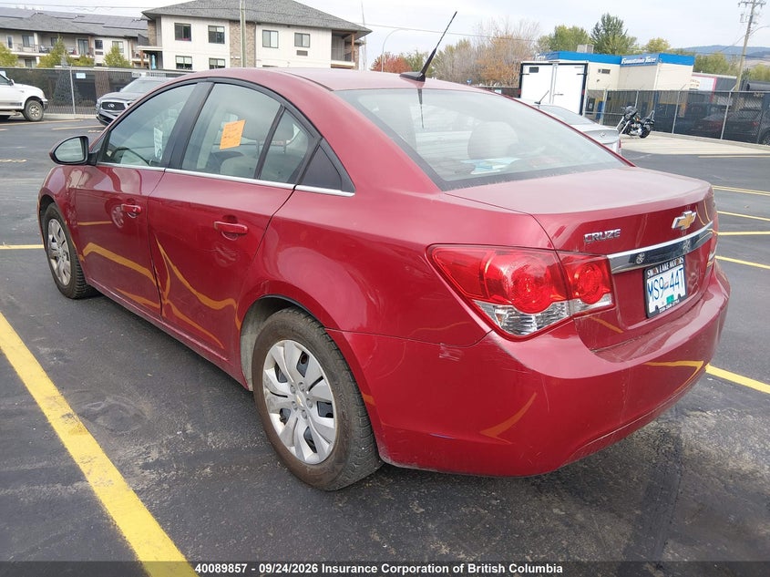 Vin: 1g1pf5sc4c7120325, lot: 30109132, chevrolet cruze 20123