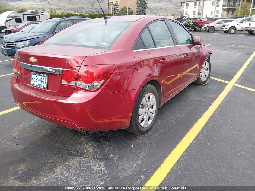 Vin: 1g1pf5sc4c7120325, lot: 30109132, chevrolet cruze 20124