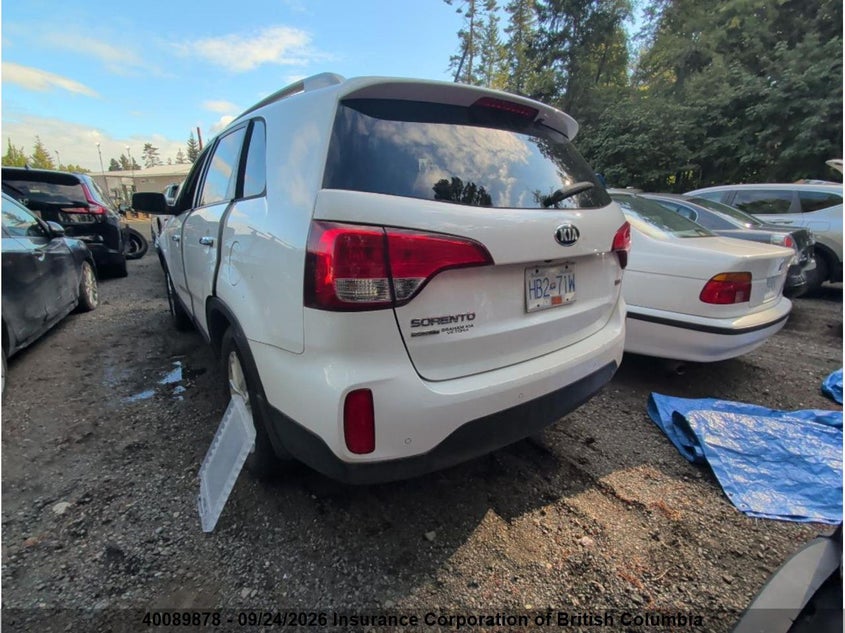 Vin: 5xyktca66eg527532, lot: 30109158, kia sorento lx 20143
