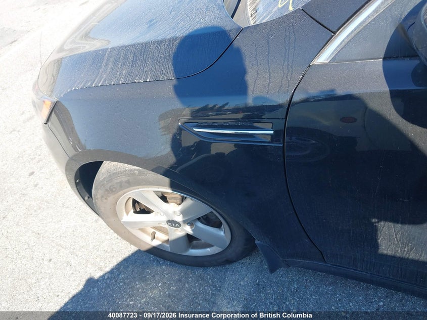 Vin: knagm4a77e5495990, lot: 30109198, kia optima lx 20142