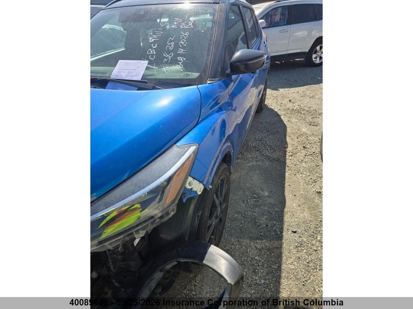 Vin: 3n1cp5dv8pl530504, lot: 30109199, nissan kicks 20232