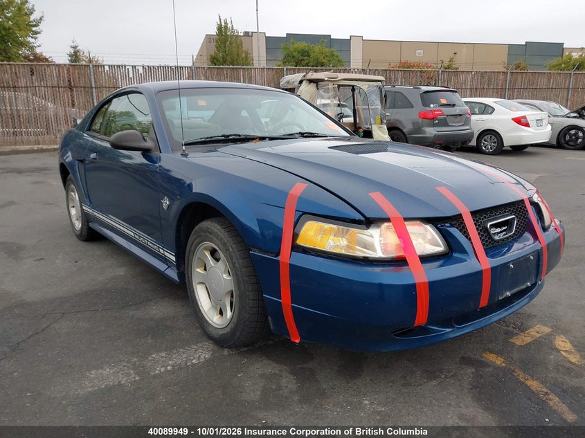 1999 Ford Mustang, Front, IAAI, VIN 1FAFP4049XF185601